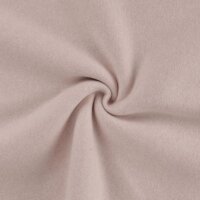 Bio-Baumwolle Fleece uni rosa