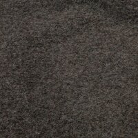 Wollstrick Rückseite dunkel-melange grau braun