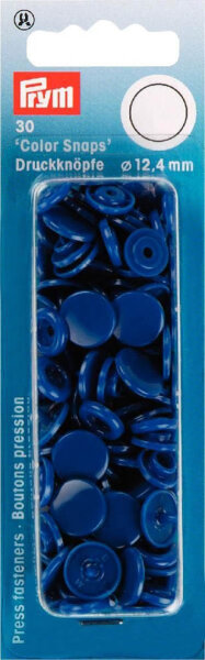 NF Druckkn Color Snaps rund 12,4mm königsblau