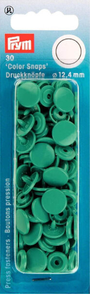 NF Druckkn Color Snaps rund 12,4mm grün
