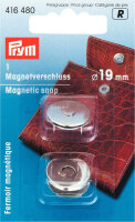 Magnet-Verschlu&szlig; 19 mm silberfarbig