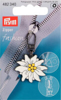 Fashion-Zipper Alpen Edelweiss