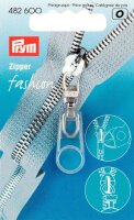 Fashion Zipper Gummi transparent