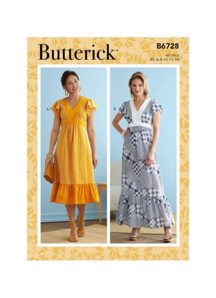 Butterick Damen Kleid