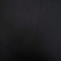 Baumwollgewebe Pique schwarz aus Italien