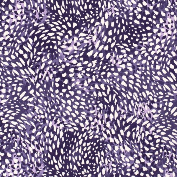 Viskose Jersey bedruckt abstraktes Muster auf lila