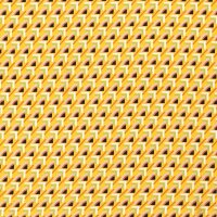 Viskosedruck geometrisches Muster gelb