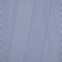 Baumwolldruck Streifen creme &amp; blau