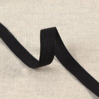 Baumwollband 10mm schwarz