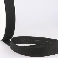 Schrägband 20mm schwarz