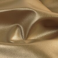 Taschenleder metallic gold 70x50 cm