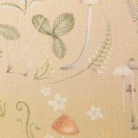 Canvas Dekodruck Pflanzen & Pilze beige