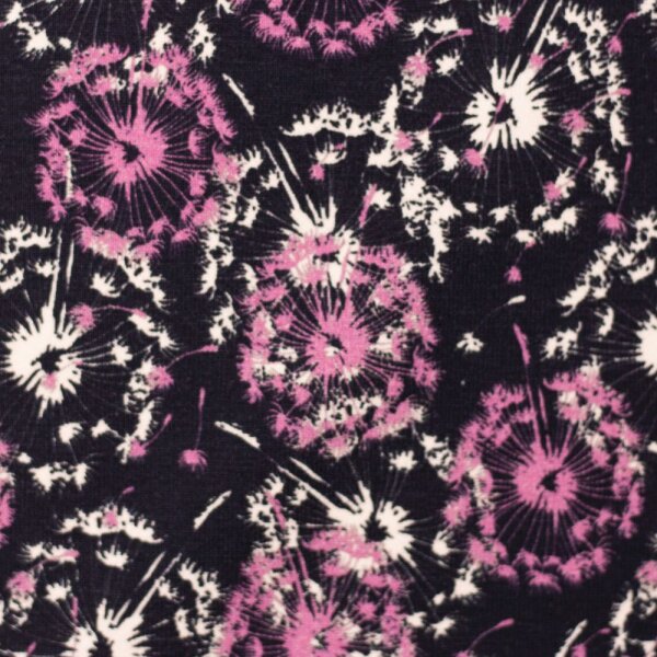 T-Shirt Jersey Pusteblumen lila