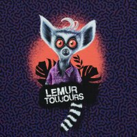 Panel-Jersey Lemur Toujour lila